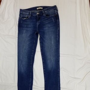Mavi Womens Jeans 28/31 1/2" Straight Leg Indigo